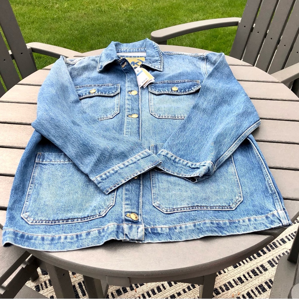 Ladies  Denim Jacket - Classic Casual Coat